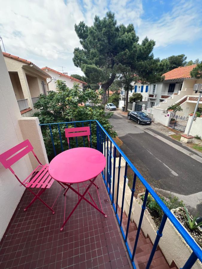 Grand F3 vue mer centre plage proche commerces Plage dʼArgelès Extérieur photo